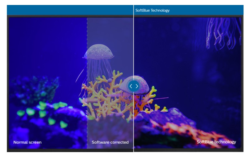 SoftBlue - ograniczenie emisji niebeskiego światła jest korzystne dla wzroku