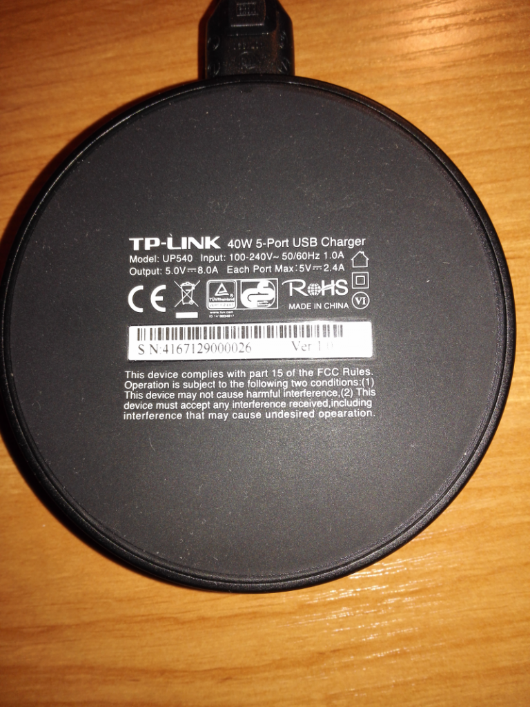 ladowarka USB UP-540 6