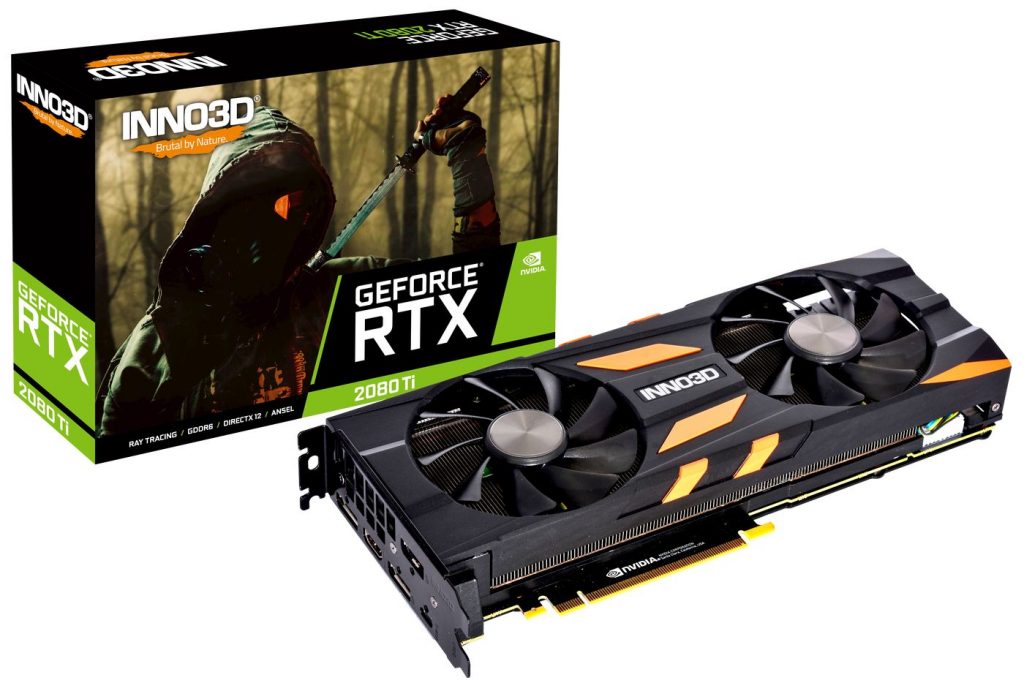 INNO3D GeForce RTX 2080 Ti X2 OC (Card+Box)
