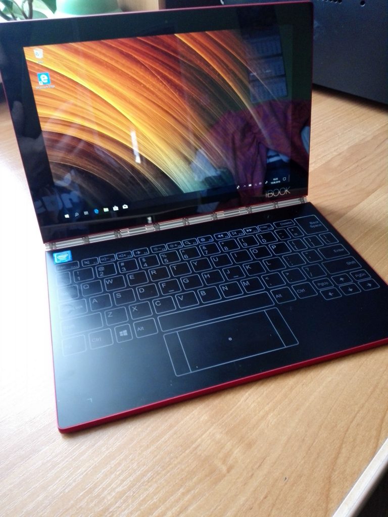 Yoga Book klawiatura