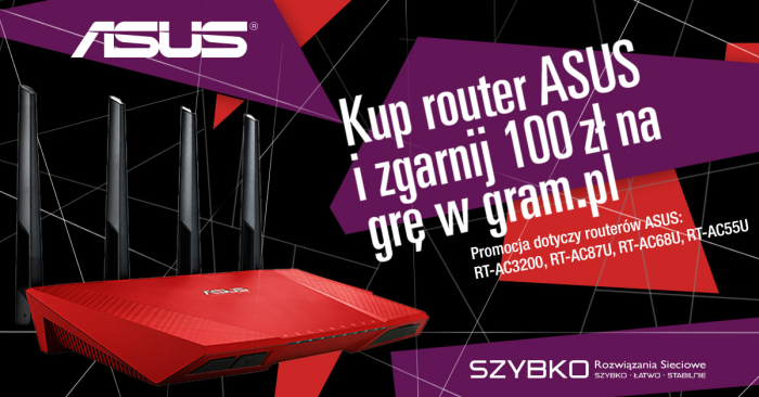 Asus promocja router