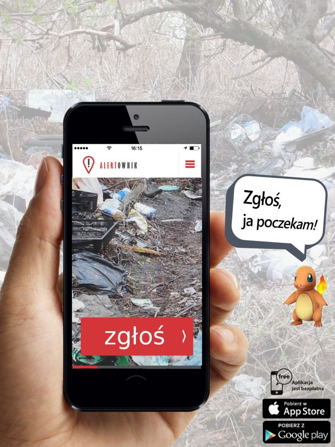 Aplikacja-Alertownik-zglos-charmander