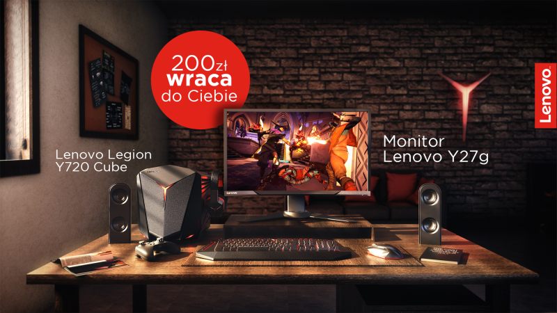 Lenovo Cashback Zestaw dla gracza