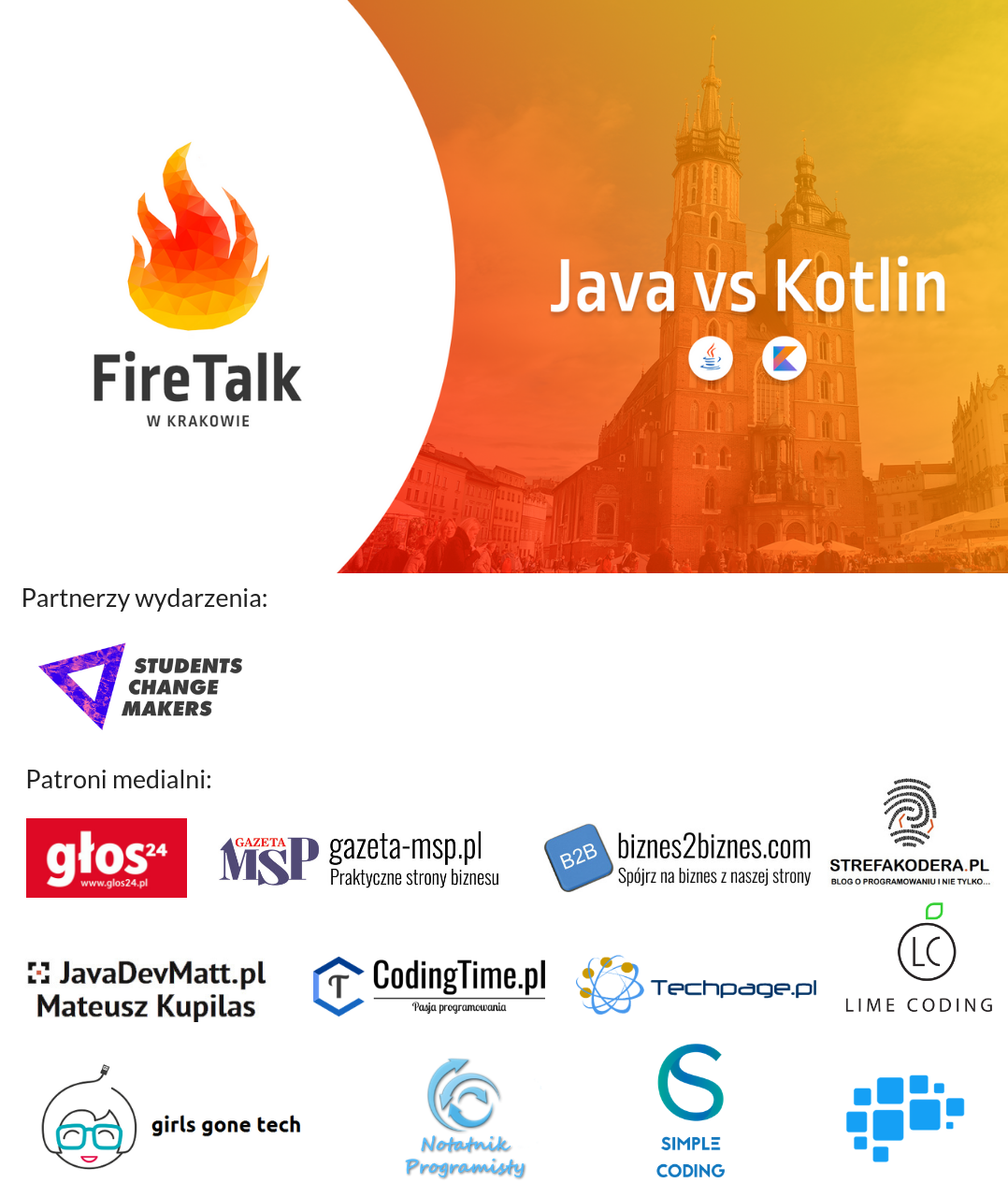 Patroni medialni - Fire Talk - Java vs Kotlin